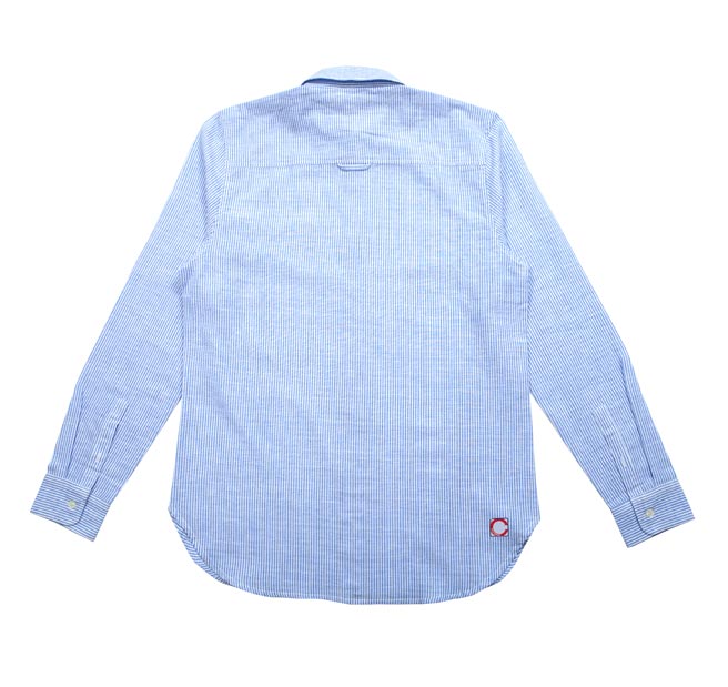 CLOT-x-BWGH_Lhoma-Shirt-Blue(Back)