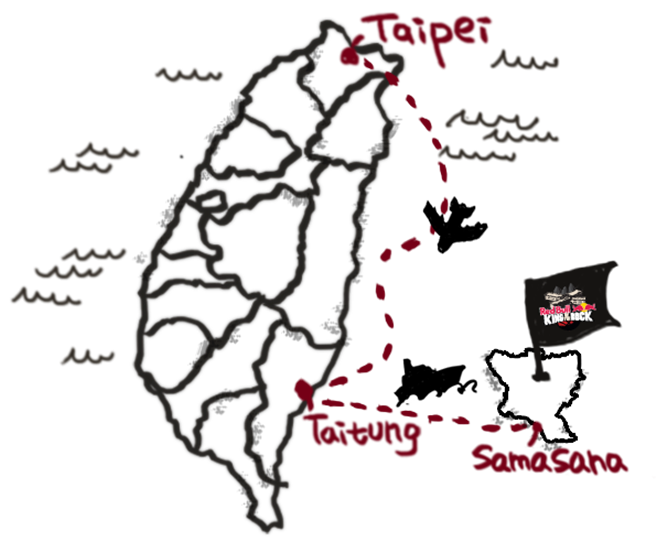 samasana island map