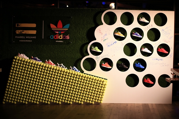 Pharrell Williams And Adidas Celebrate Collaboration