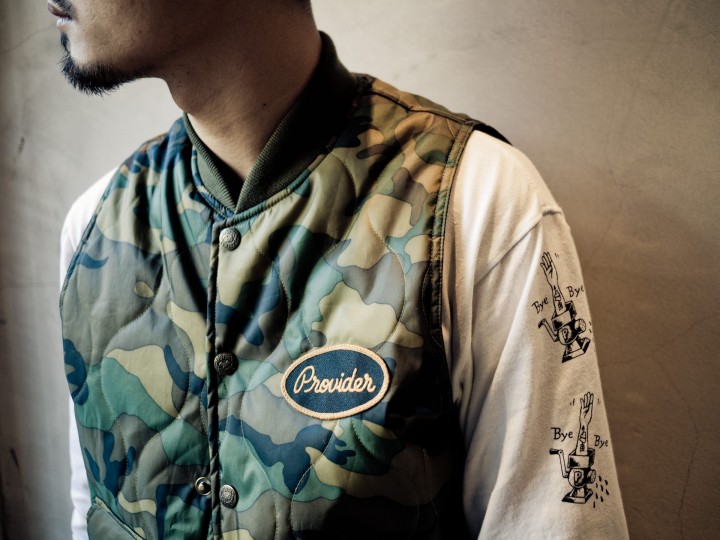 Provider 2016 FW - Camouflage Quilting Vest 迷彩 (2)