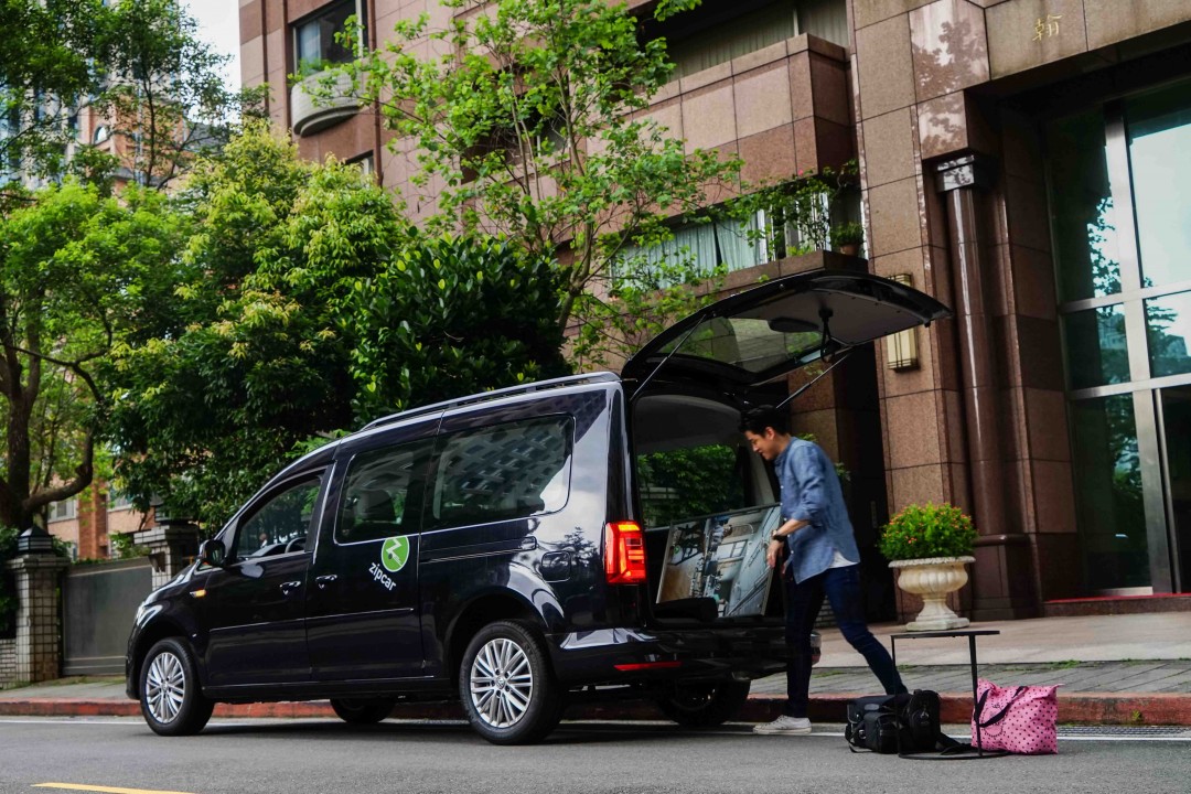 Zipcar提供多元車款，包含客貨兩用車款Volkswagen Caddy，滿足短程運送物資需求