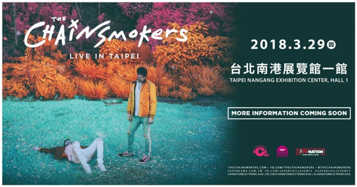 The Chainsmoker live in taipei
