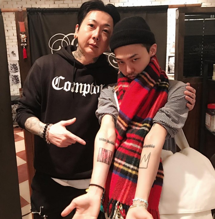 G-Dragon tattoo 2018014