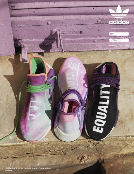adidas Originals by Pharrell Williams Hu Holi Powder Dye系列形象照3