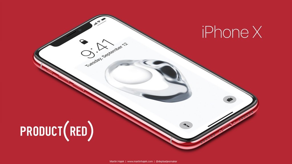 iphoneX-Red