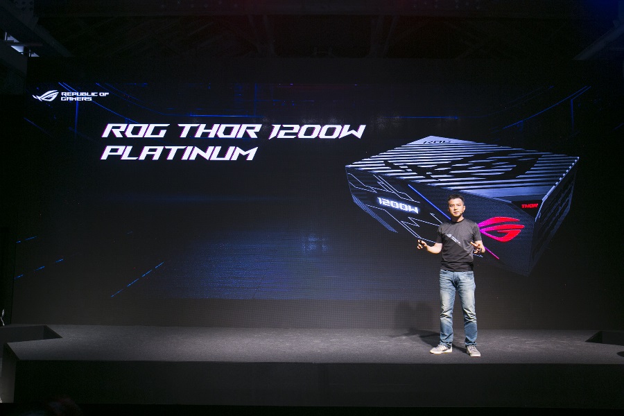 ROG Thor 1200W Platinum為首款ROG電源供應器