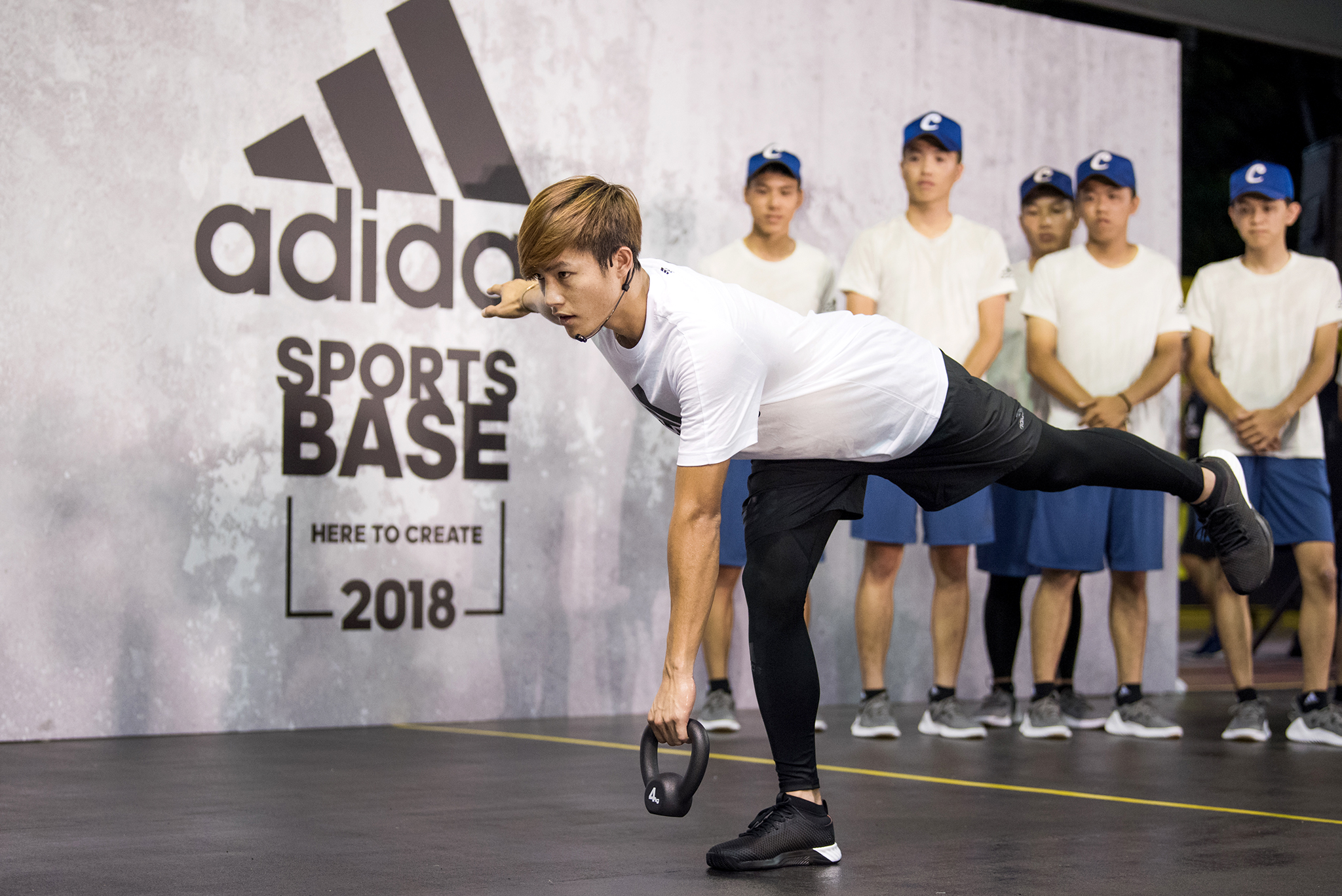 4.「花賢」李宗賢提到自己在體能訓練上，首重強化下肢力量，在守備時可有效提升移位的速度與敏捷性。