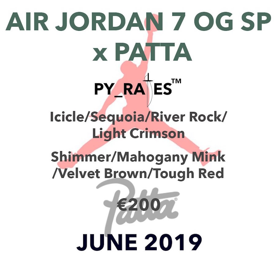 patta x Air Jordan 7 IG