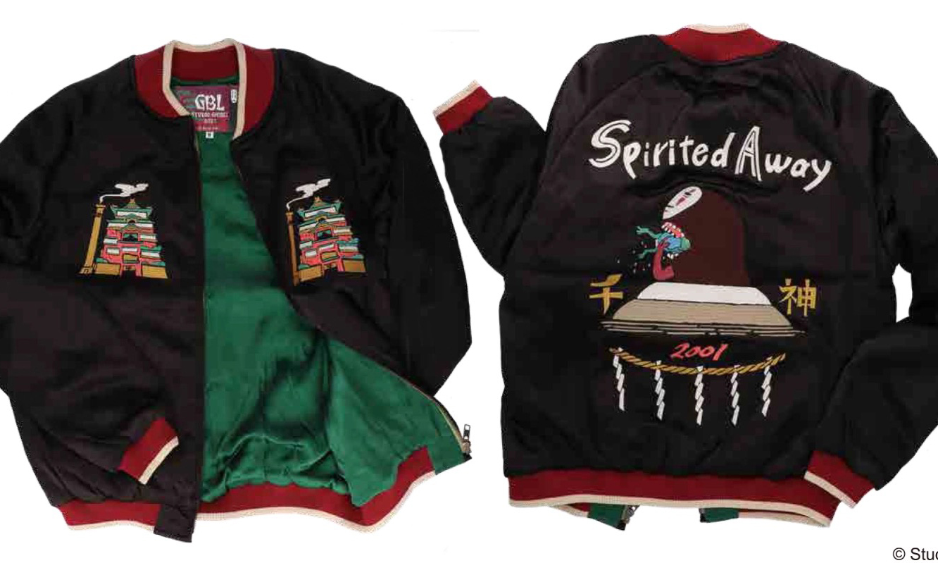 不要吃太胖，會被殺掉！吉卜力釋出《神隱少女》棒球外套「刺繡無臉男」太傳神！