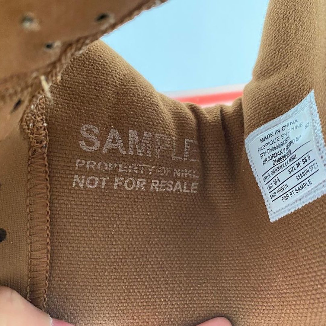 仙人掌傑克 2021 強勢回歸！Travis Scott x Air Jordan 6 實鞋照＋販售資訊曝光，百搭沙色超誘人！