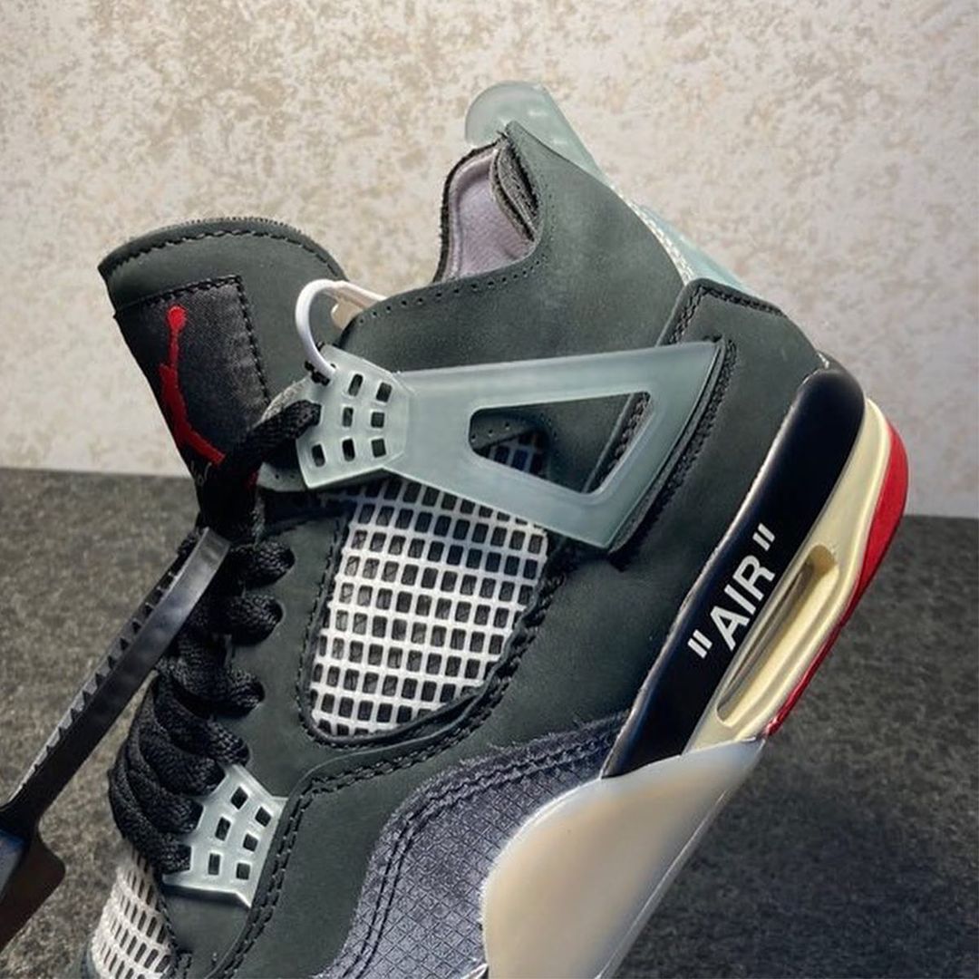 OFF-WHITE x Air Jordan 4 “Bred”