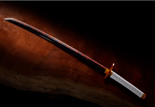 PROPLICA打造的炎柱 煉獄杏壽郎的日輪刀為1:1比例