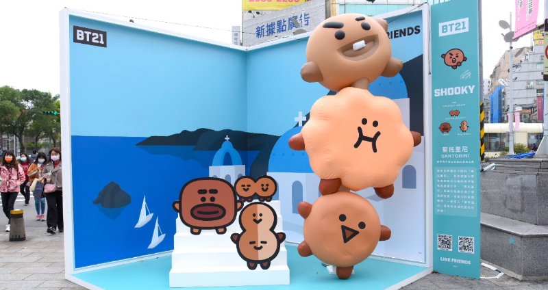 IG 打卡潮流新據點！宇宙明星 BT21 登陸「西門町」，還讓你免費入手 iPhone 12！