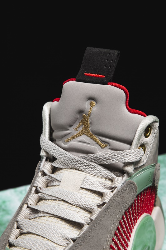 冠希爸爸和  P.J. Tucker 已上腳！堪稱藝術品的 CLOT x Air Jordan 35 「Warrior Jade」即將登場！
