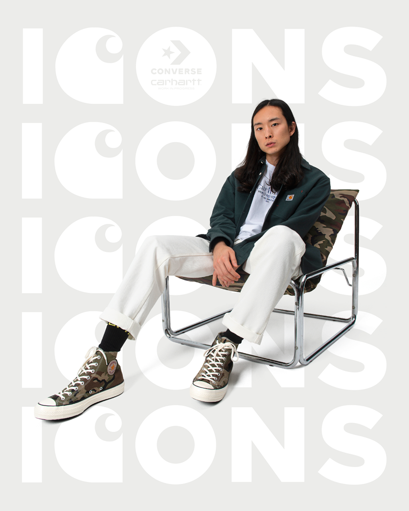台灣販售預告｜工裝聯名神鞋再推新作！ CONVERSE X CARHARTT WIP CHUCK 70 HI 「ICONS」 即將開賣！
