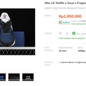 藤原浩 x sacai x Nike「三方解構閃電聯名，提早發售」！　但你提早穿或會被大家噴！