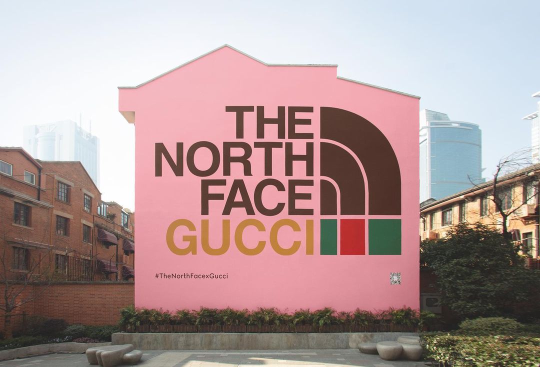 內容包羅萬象－潮流人士 IG 打卡新點，THE NORTH FACE x GUCCI「聯名藝術牆公開」！