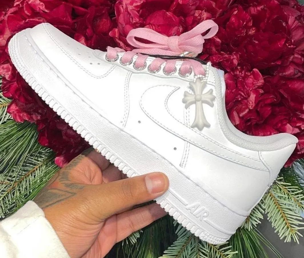 有消息了！陳冠希的朋友有夠 Gangster 　公開疑克羅心 x Nike Air Force 1「十字架聯名款」！