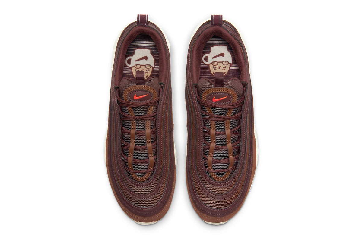 這雙 Nike 新款 Air Max 97 聯名配色的設計感，很適合外表酷帥、內心可愛的你吧
