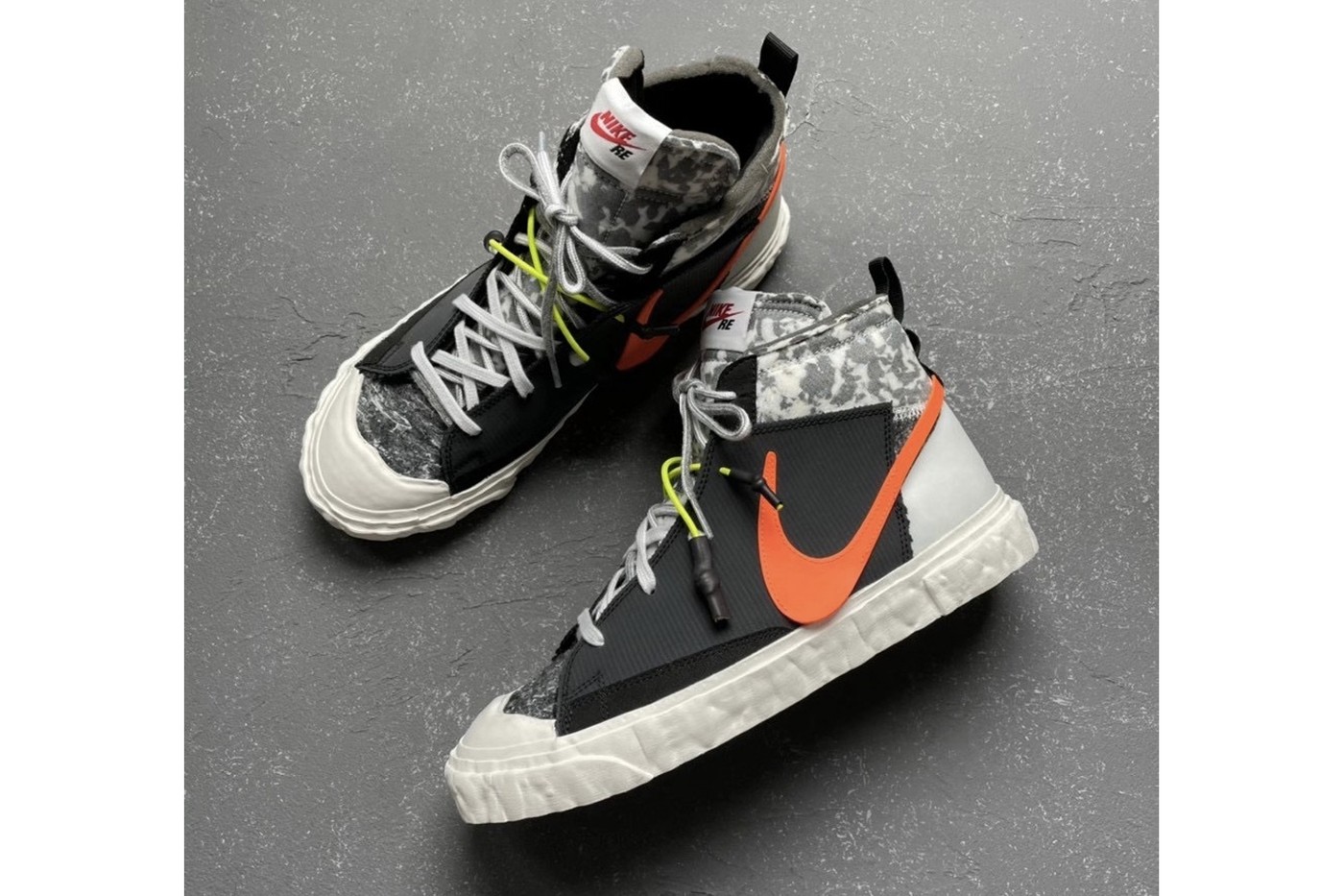 比倒鉤更兇的變形 Swoosh ？ READYMADE x Nike Blazer Mid 全新聯乘實鞋曝光