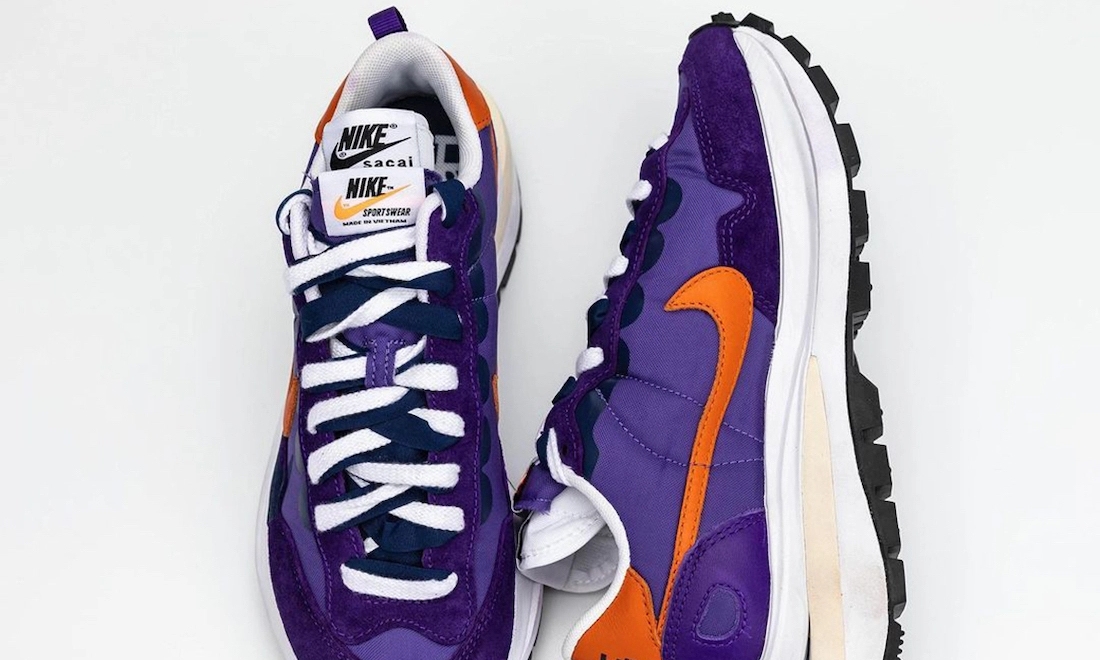 鞋面貴氣十足！2021 年 sacai x Nike VaporWaffle 聯名新款　可能比黑魂更有質感一些