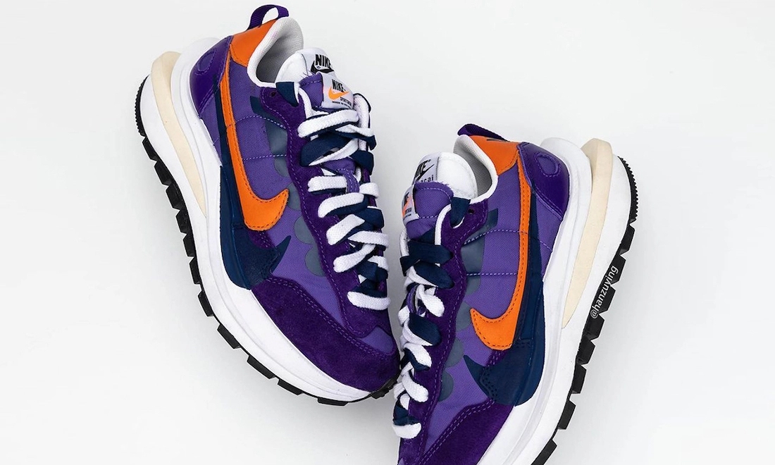 鞋面貴氣十足！2021 年 sacai x Nike VaporWaffle 聯名新款　可能比黑魂更有質感一些