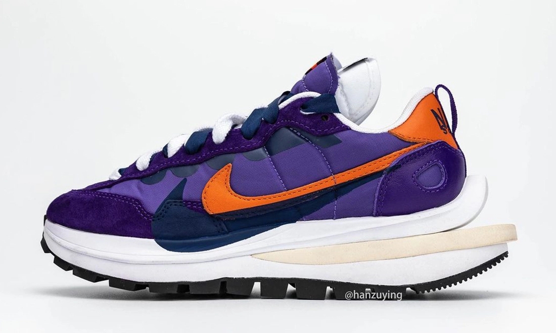 鞋面貴氣十足！2021 年 sacai x Nike VaporWaffle 聯名新款　可能比黑魂更有質感一些