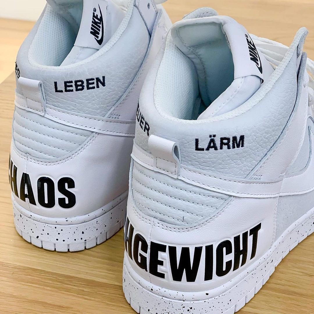 年終、紅包不保了！全新 UNDERCOVER x Nike Dunk High 諜照曝光，黑白雙煞連決出擊！