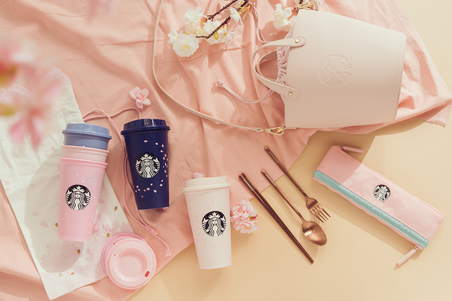 星巴克粉嫩春櫻系列新品登場，「鹹焦糖綿雲瑪奇朵」、「莓果雲朵咖啡啤酒」開啟春日咖啡新體驗！