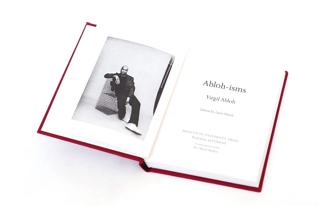 喜歡潮流跟了解潮流是兩碼子事，OFF-White 主理人「名言書籍」你買單嗎？