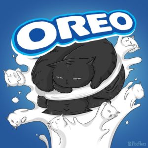 222貓之日這一天，運動潮流品牌 LOGO 全被喵星人「入侵」啦！貓奴直呼：「太欠買了～」