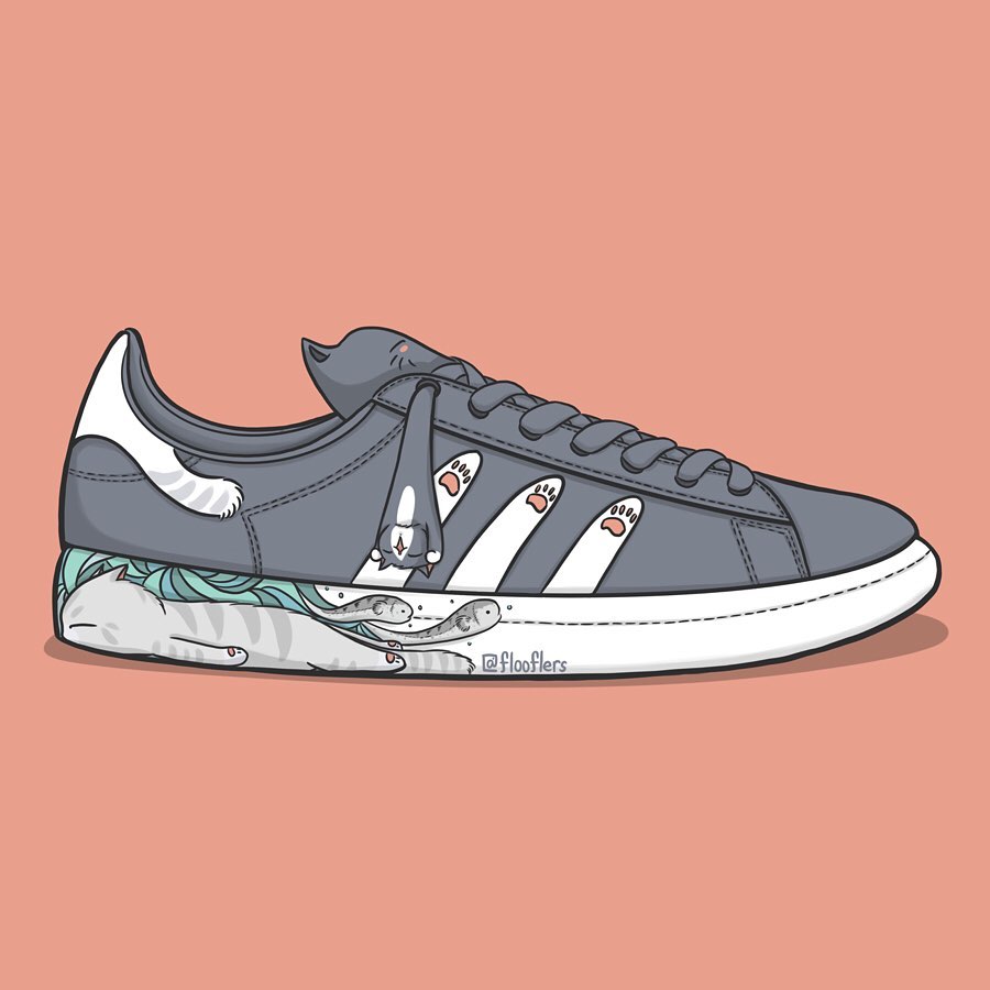 222貓之日這一天，運動潮流品牌 LOGO 全被喵星人「入侵」啦！貓奴直呼：「太欠買了～」