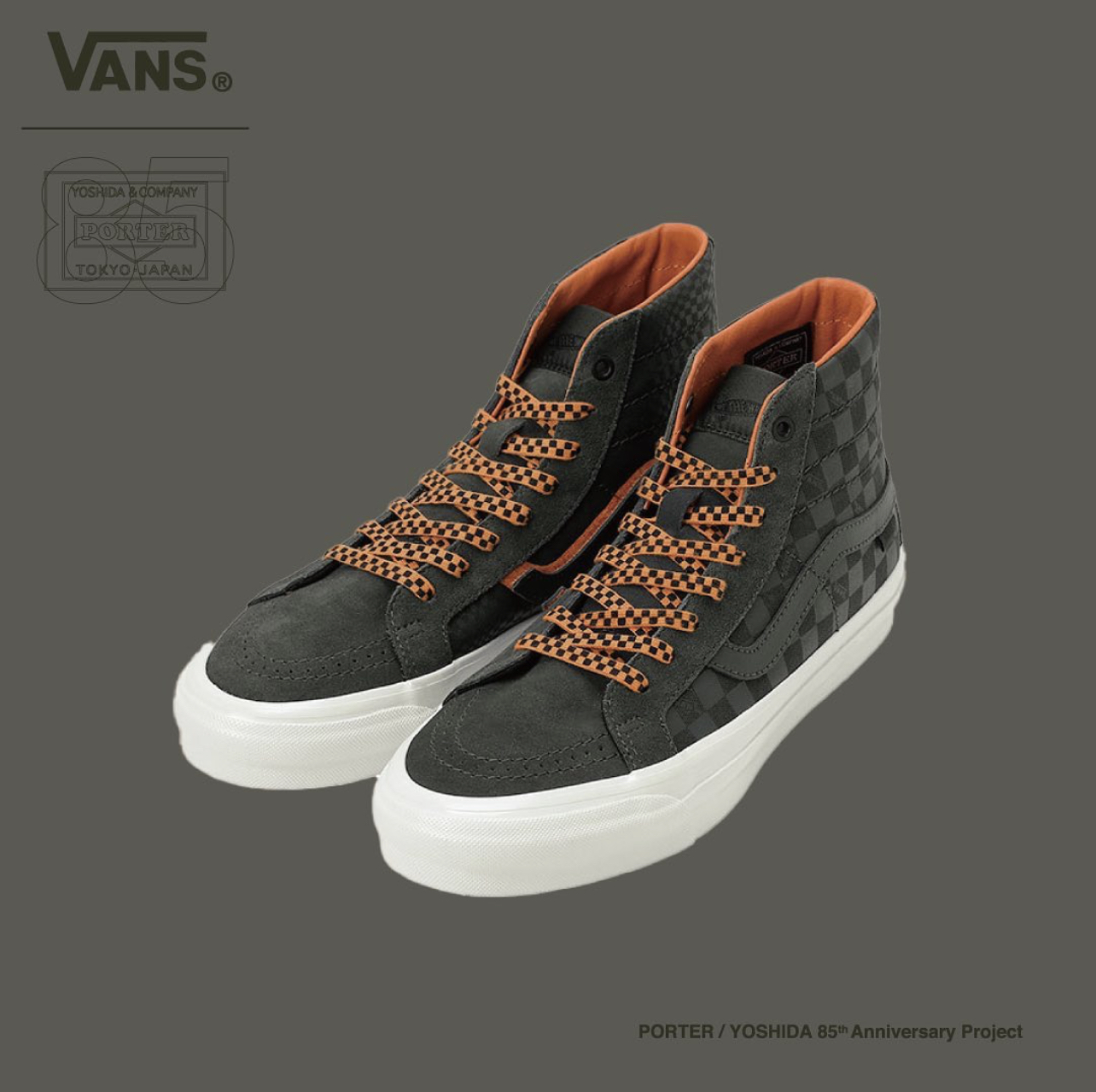 這波黑橘你頂得住？ Porter x Vans 攜手打造 85 週年聯乘系列，連包款都一應具全！