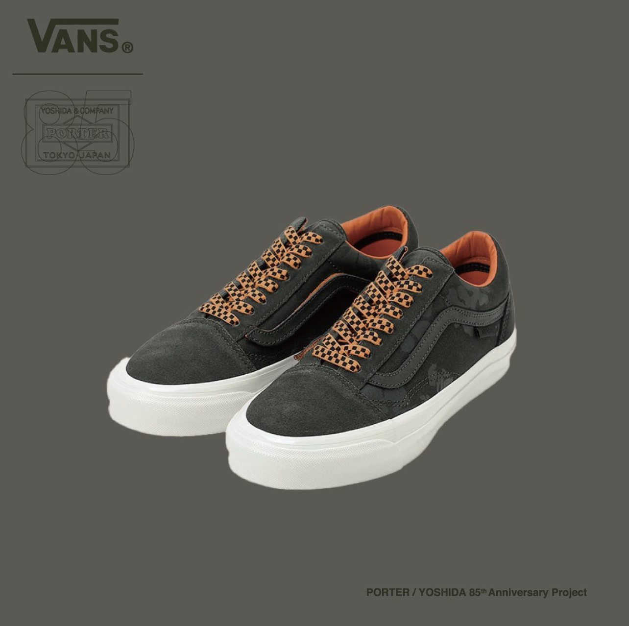 這波黑橘你頂得住？ Porter x Vans 攜手打造 85 週年聯乘系列，連包款都一應具全！