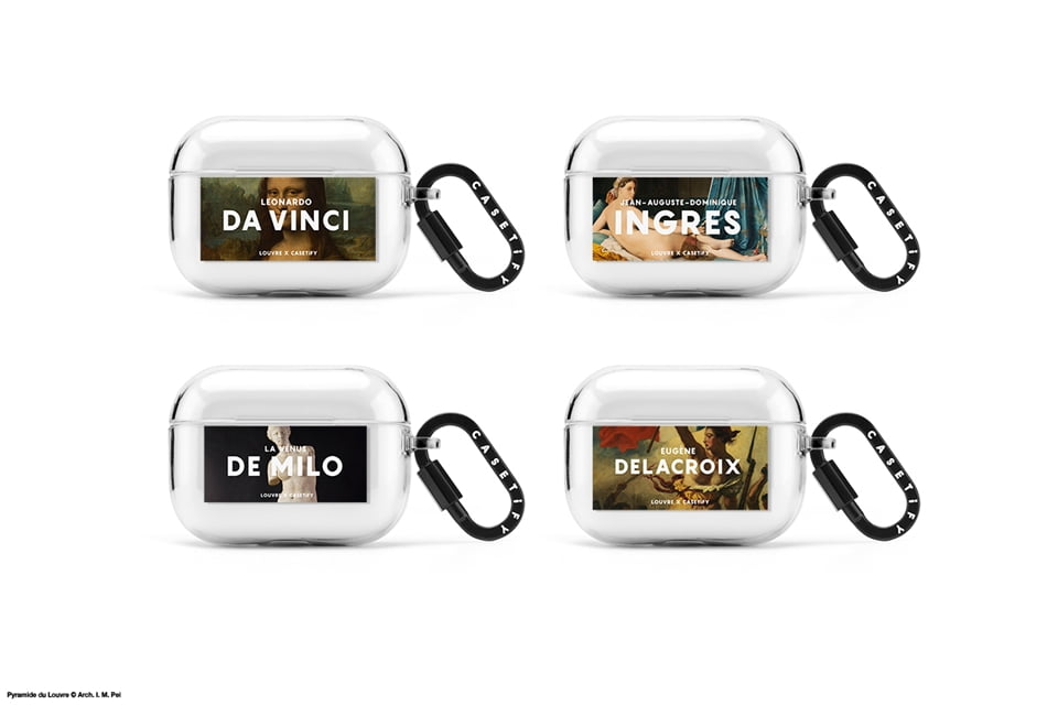 不能出國好悶？CASETiFY 把羅浮宮經典名畫、票根、館藏展覽標示全搬上 3C 配件