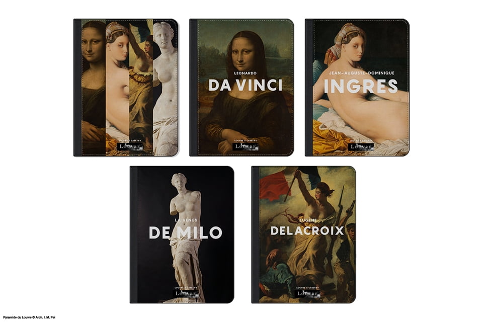 不能出國好悶？CASETiFY 把羅浮宮經典名畫、票根、館藏展覽標示全搬上 3C 配件