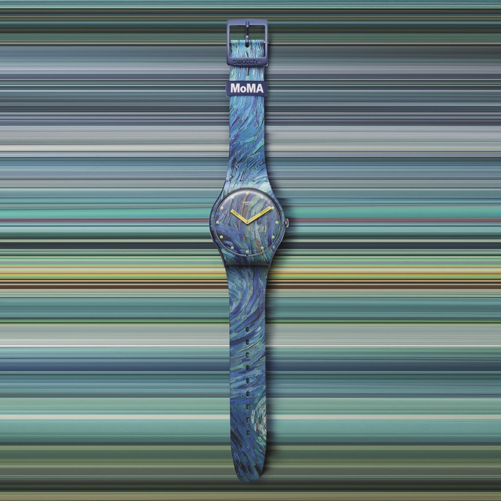 平價入手天價絕美藝術品！ MoMA X Swatch 2021 全新聯乘系列重磅來襲！　網：梵谷《星夜》美爆！