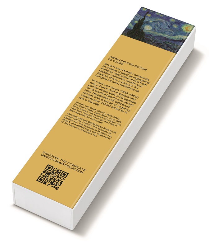 平價入手天價絕美藝術品！ MoMA X Swatch 2021 全新聯乘系列重磅來襲！　網：梵谷《星夜》美爆！