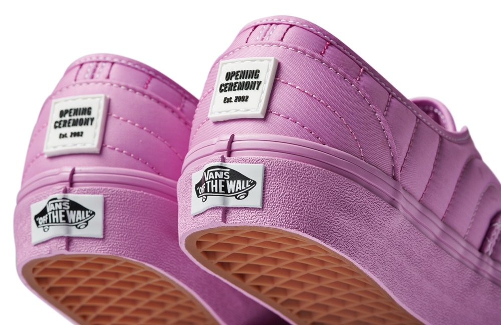 台灣販售預告｜高端奢華的街頭風格！ OPENING CEREMONY x VANS 全新聯乘鞋款及服飾登場！