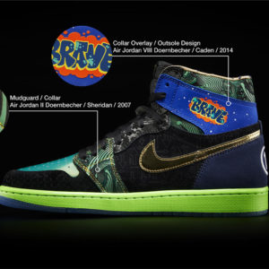 史上最屌一代沒有之一！Air Jordan 1 “What The Doernbecher” 重磅登場，述說 14 位兒童對抗病魔的感人故事！