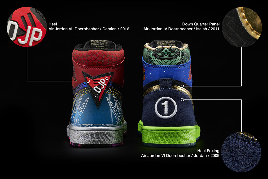 Air Jordan 1 “What The Doernbecher”2