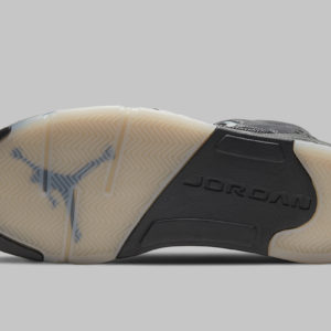 今晚想來點不一樣的黑魂？全新 Air Jordan 5「煤炭黑」即將在台發售，平民版 Off-White 聯名絕對要入手！