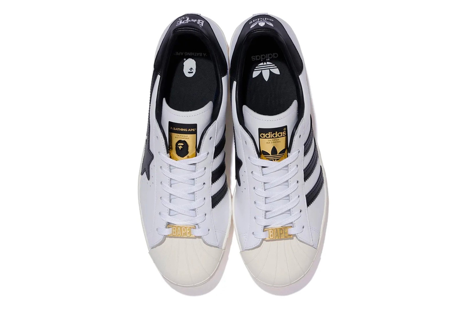 台灣販售預告｜一半流星一半三線！萬眾矚目的 BAPE® × adidas Originals Superstar 聯乘鞋款「雙色」即將開賣！