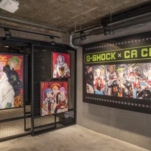 東區潮流聖地 G-SHOCK STORE, TAIPEI 全新開幕！攜手台灣潮流插畫家 CA CHOU 一同開展和打造聯乘錶款！
