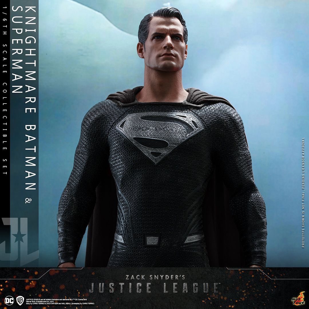 黑暗降臨！Hot Toys 推出《正義聯盟》代表模型：黑超人、惡夢蝙蝠俠