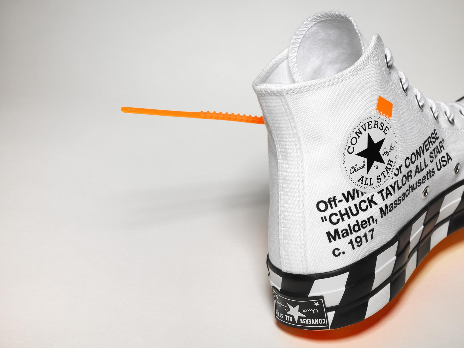 再售价依然破万！Off-White x Converse Chuck 70 据传近期即将补货，经典潮鞋又有「原价」入手机会！