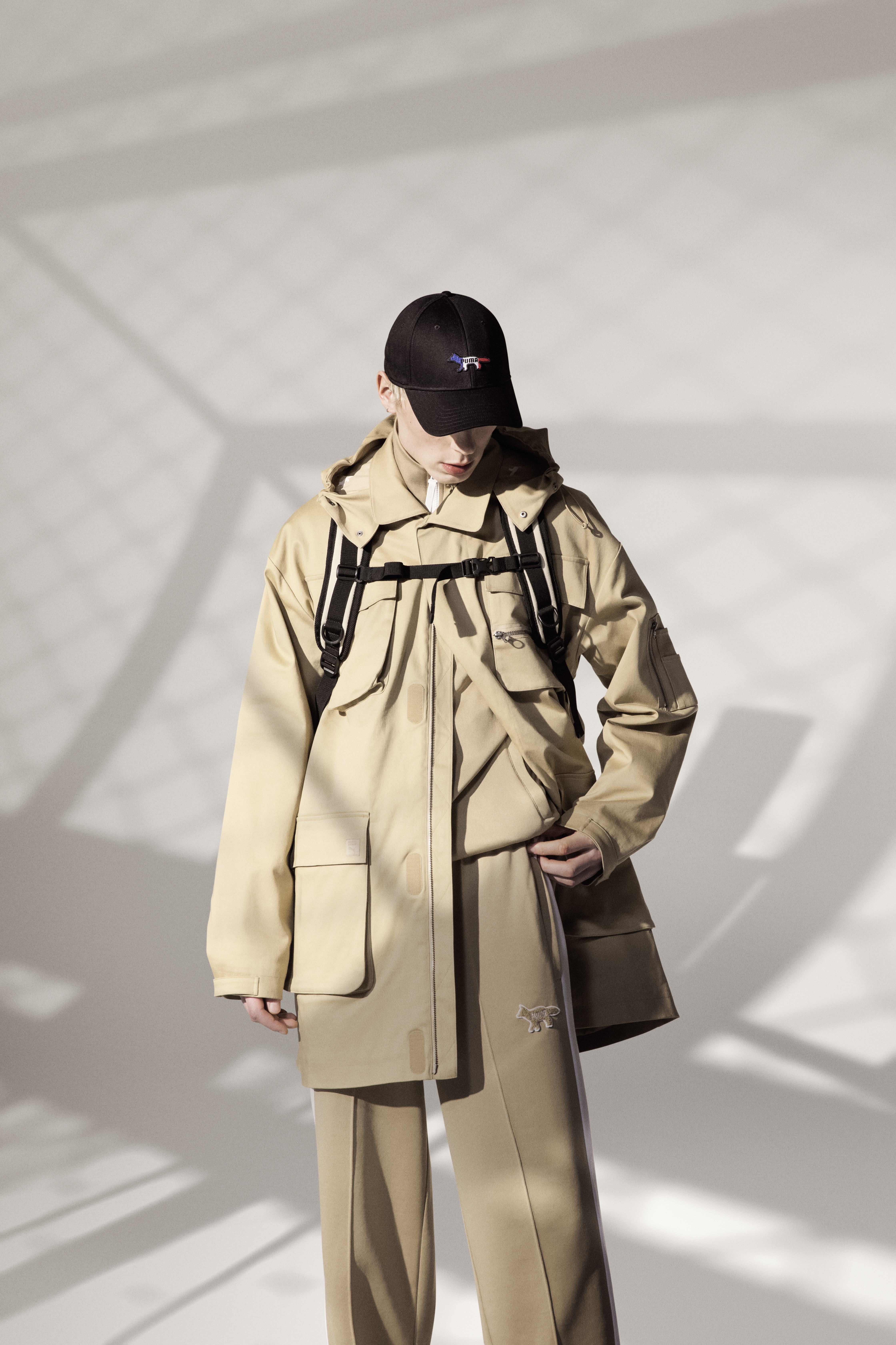 美洲豹融合小狐狸 Logo 超吸睛！PUMA x MAISON KITSUNÉ 時尚聯名系列正式登場，工裝日本美學超級帥！