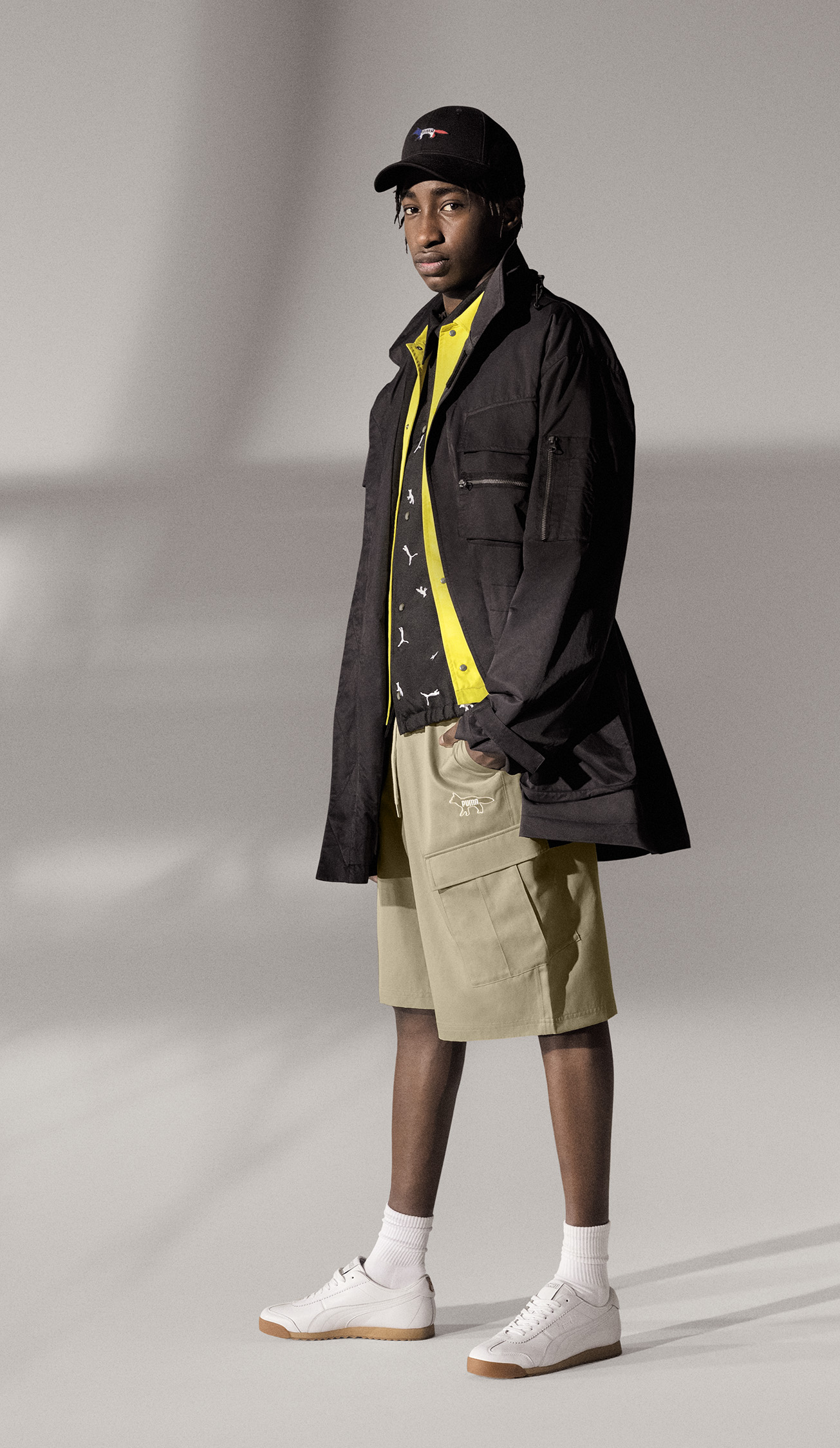 美洲豹融合小狐狸 Logo 超吸睛！PUMA x MAISON KITSUNÉ 時尚聯名系列正式登場，工裝日本美學超級帥！