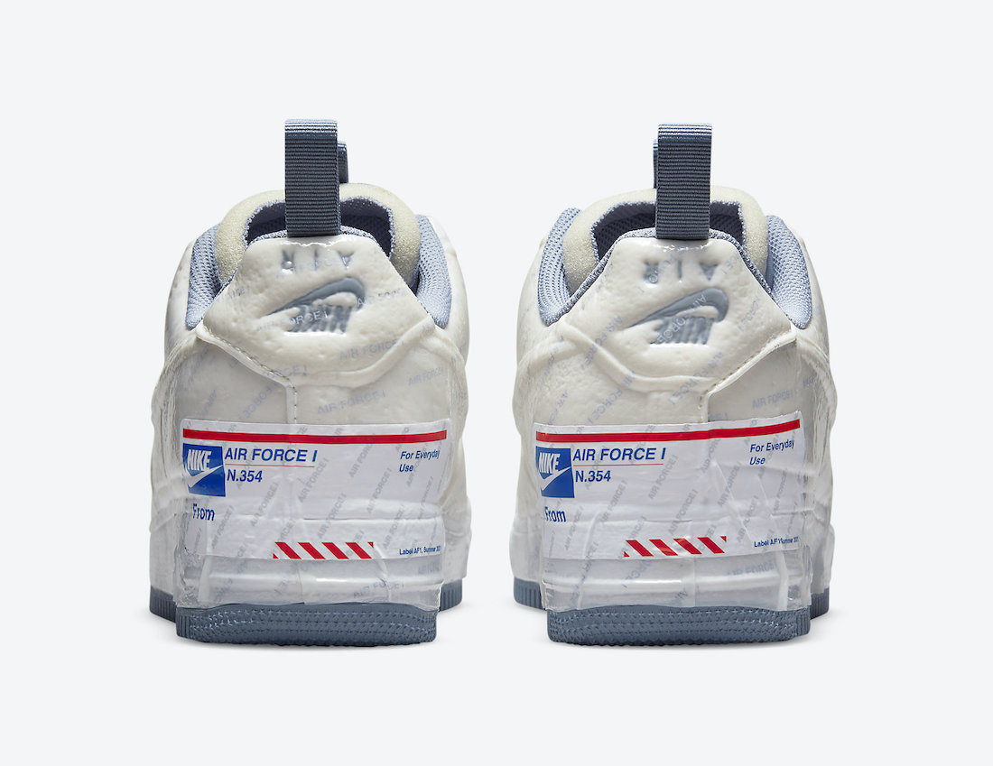 這雙真的能寫你的名字！Nike Air Force 1 Experimental「美國郵政局」即將發售，後跟地址標籤輕鬆寄到你家！