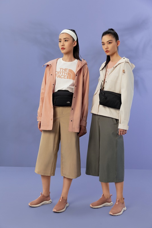 激似 GUCCI 聯乘系列！林允出鏡 THE NORTH FACE 推出 2021 春夏女子專屬系列， Outdoor 妹子就這樣穿！